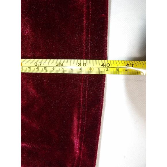 Vintage Northern Reflections Velvet Shift Dress sz 10 Red 90s Fairy Whimsigoth - Picture 10 of 13